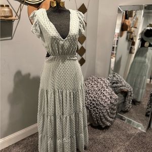 Altar'd State Light Sage/Green. Full length. NWT. Adjustable tie back. V neck.